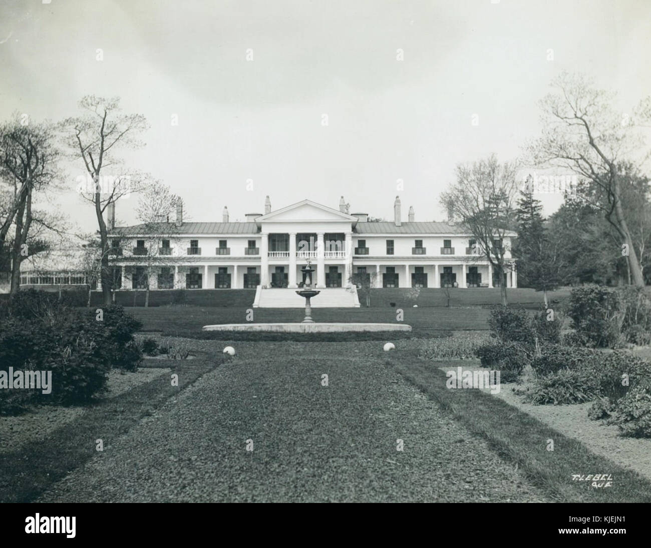 Le domaine Spencer Wood, vers 1930 Stock Photo Alamy