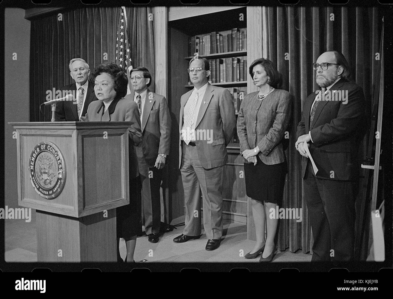 Formation of the Congressional Asian Pacific American Caucus Stock