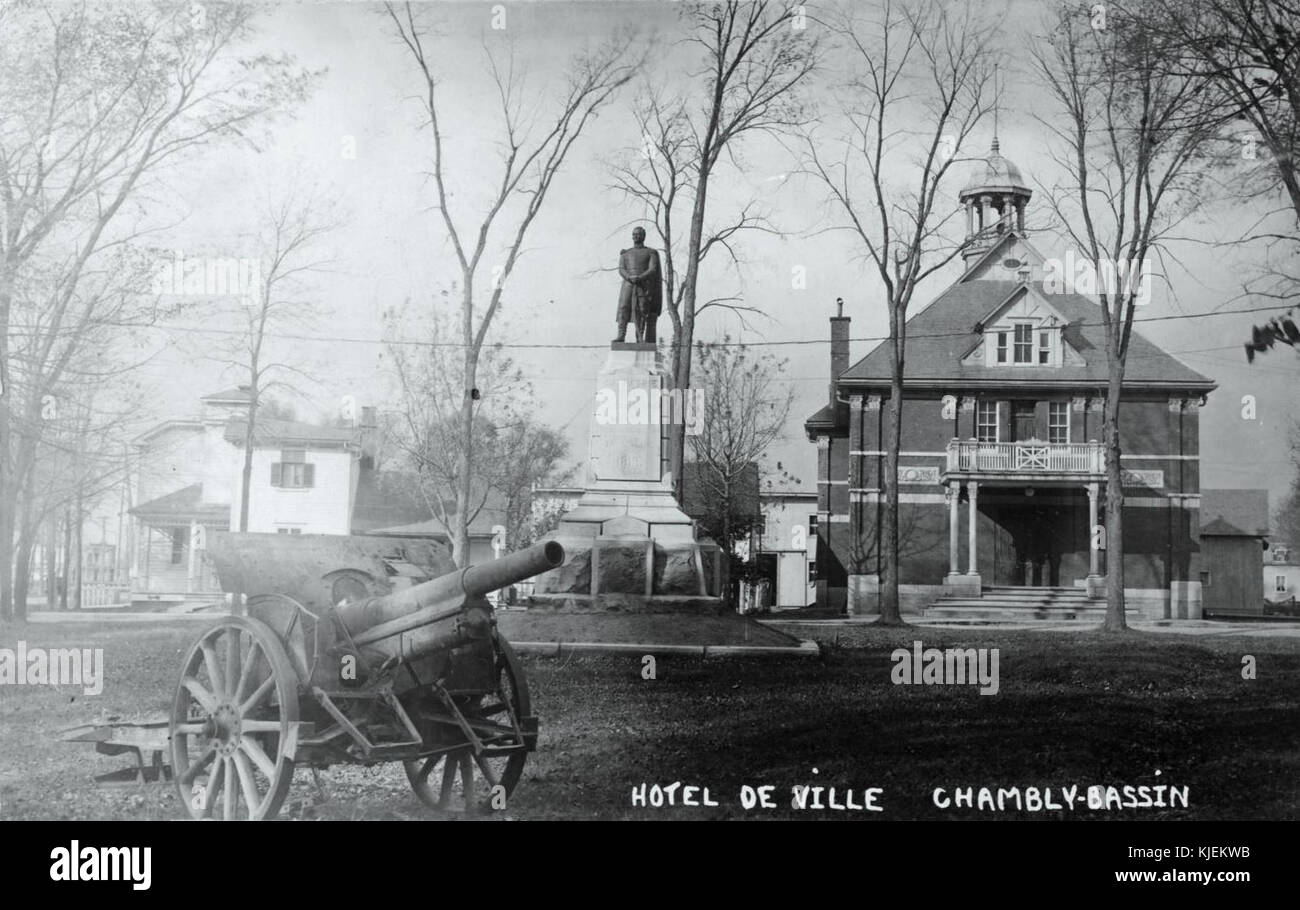 Hotel de ville, Chambly Stock Photo Alamy
