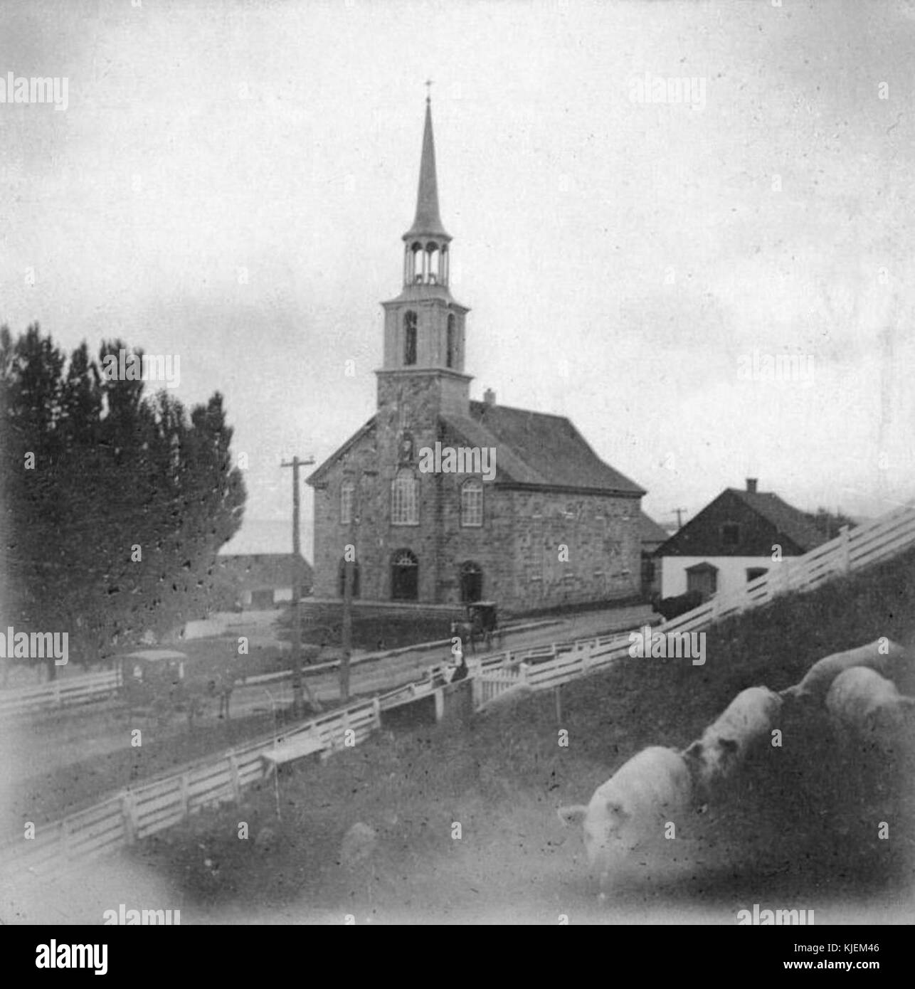 Eglise de Notre Dame du Portage Stock Photo Alamy