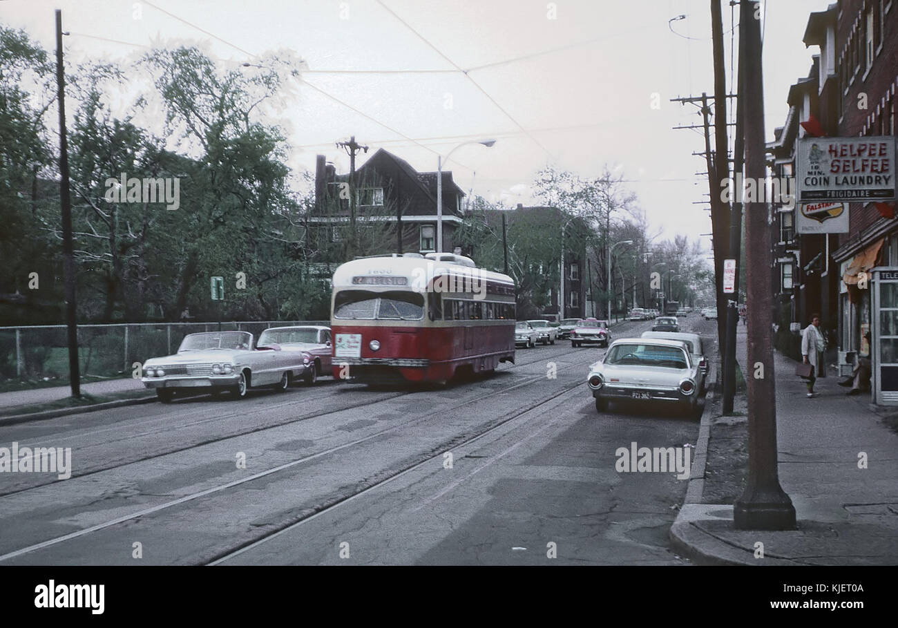 Bi State Development Agency St. Louis Missouri 1600 (PCC) as 32 WELLSTON car on Hamilton Blvd