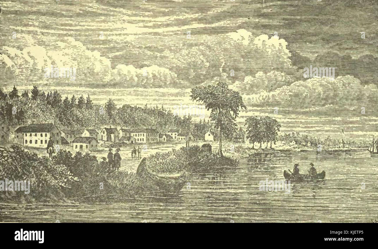 Toronto harbour 19th century hi-res stock photography and images - Alamy
