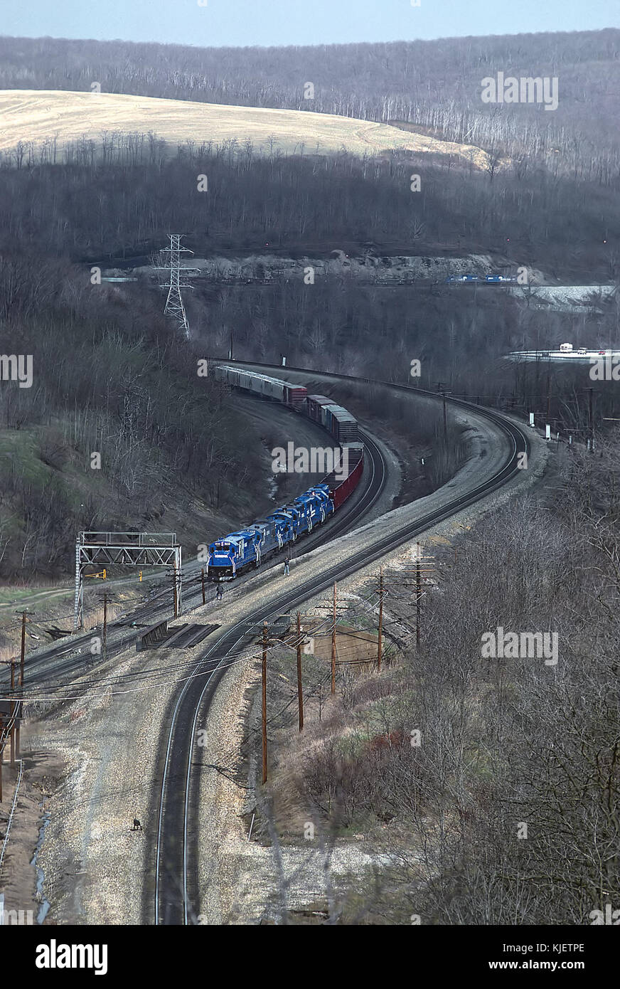 CR 1939 Gallitzin. PA April 21, 1988 (22947148021 Stock Photo Alamy