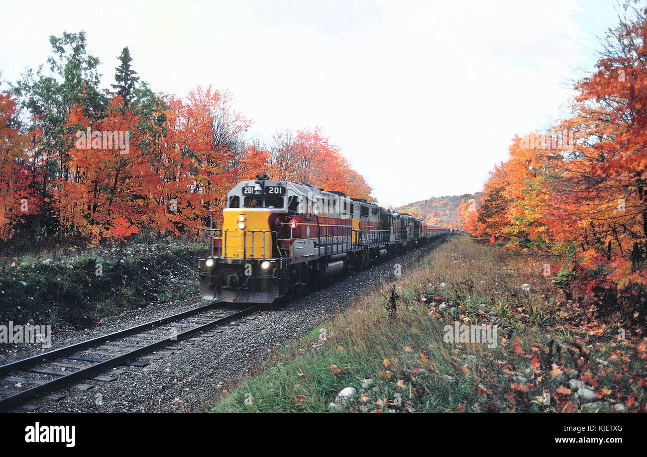 Algoma Central 201 on October 3, 1988 (22909402336 Stock Photo Alamy