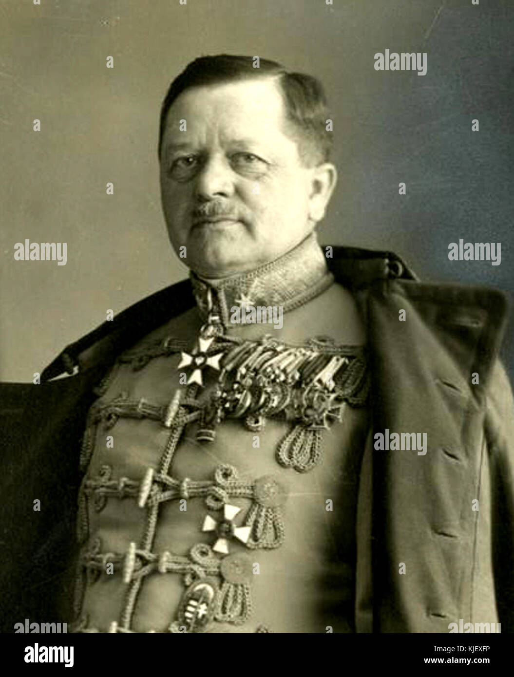 Nagybaczoni Nagy Vilmos c 1940 cropped Stock Photo Alamy