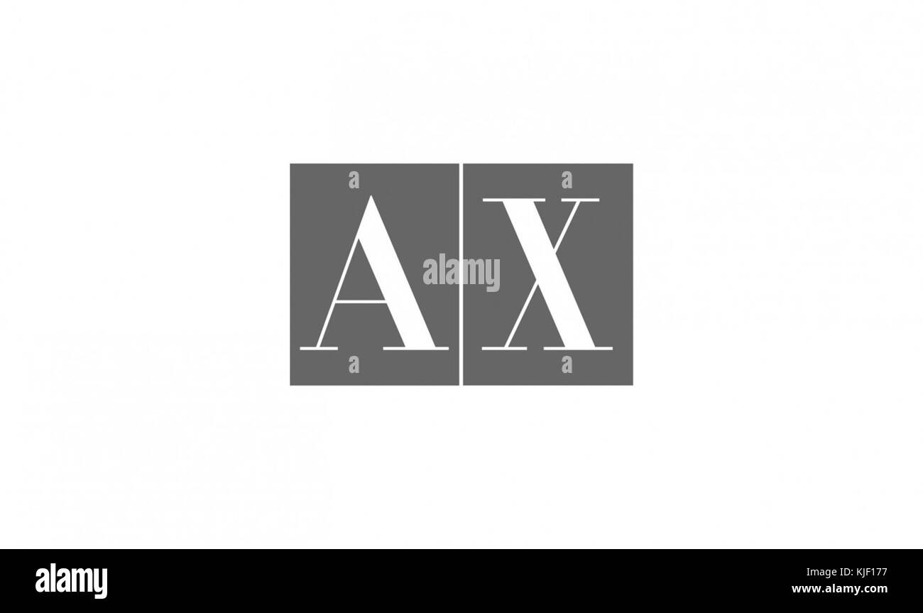 01 AX logo 1330x791 Stock Photo