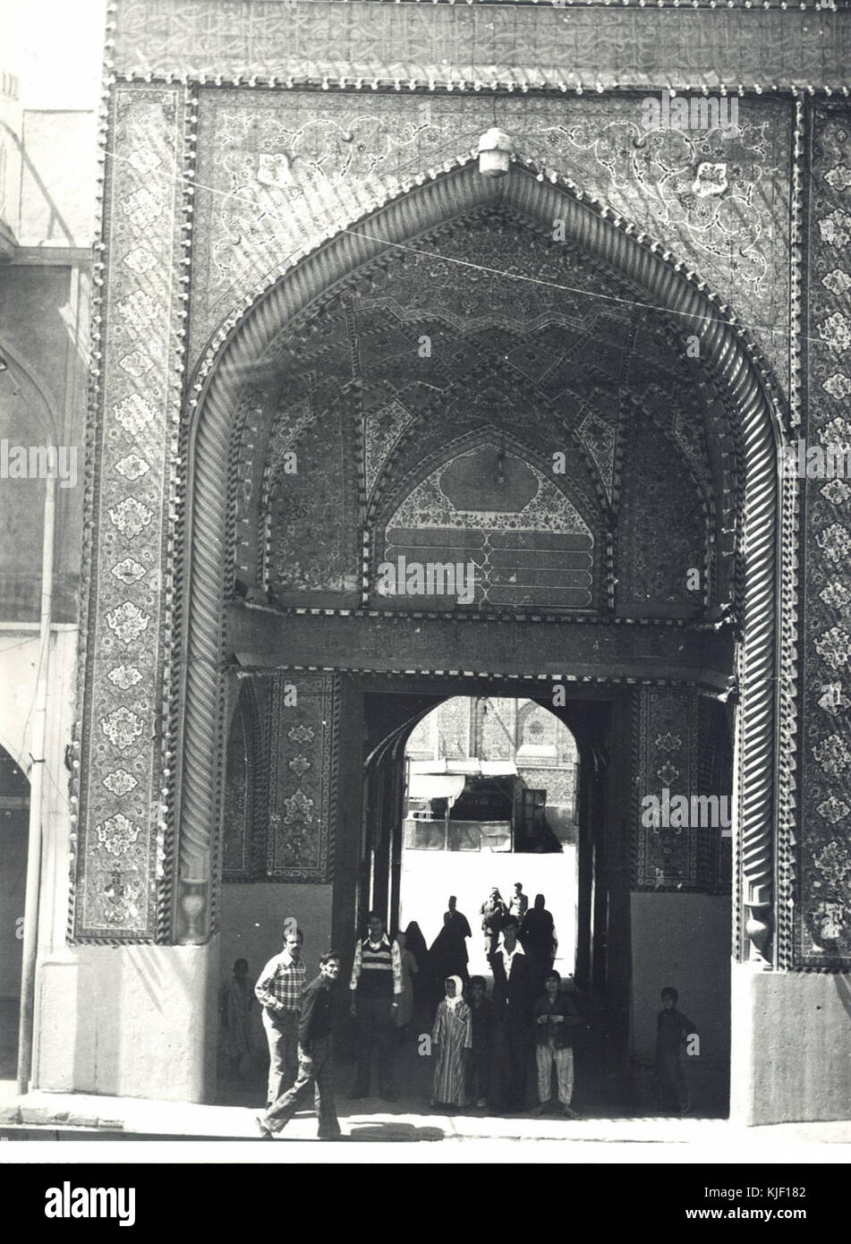 Imam Husayn and abbas Shrine in Karbala (150456807) Stock Photo