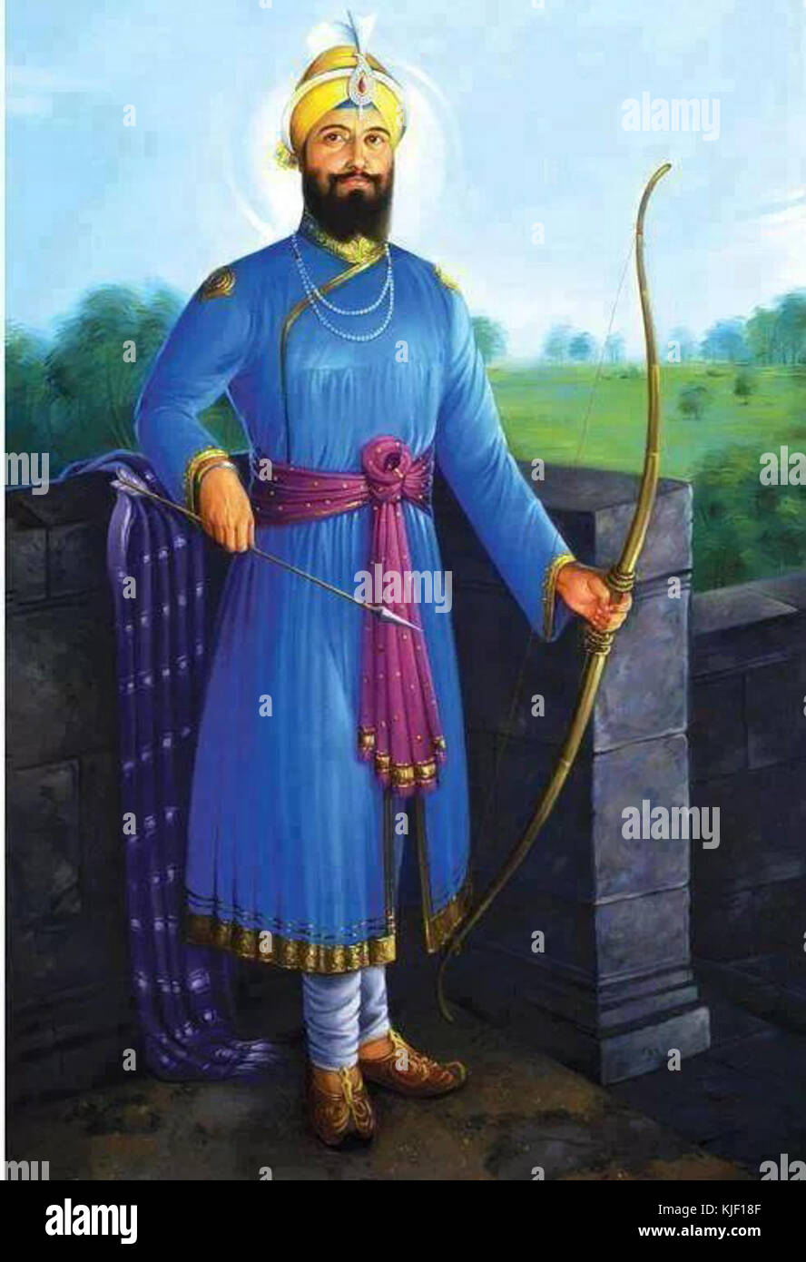 Guru gobind singh hi-res stock photography and images - Alamy, image size:888x1390
