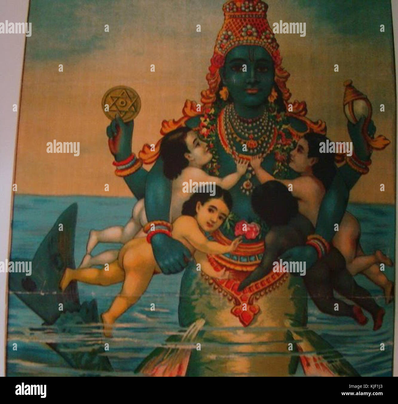 Ten incarnations of vishnu hi-res stock photography and images - Alamy