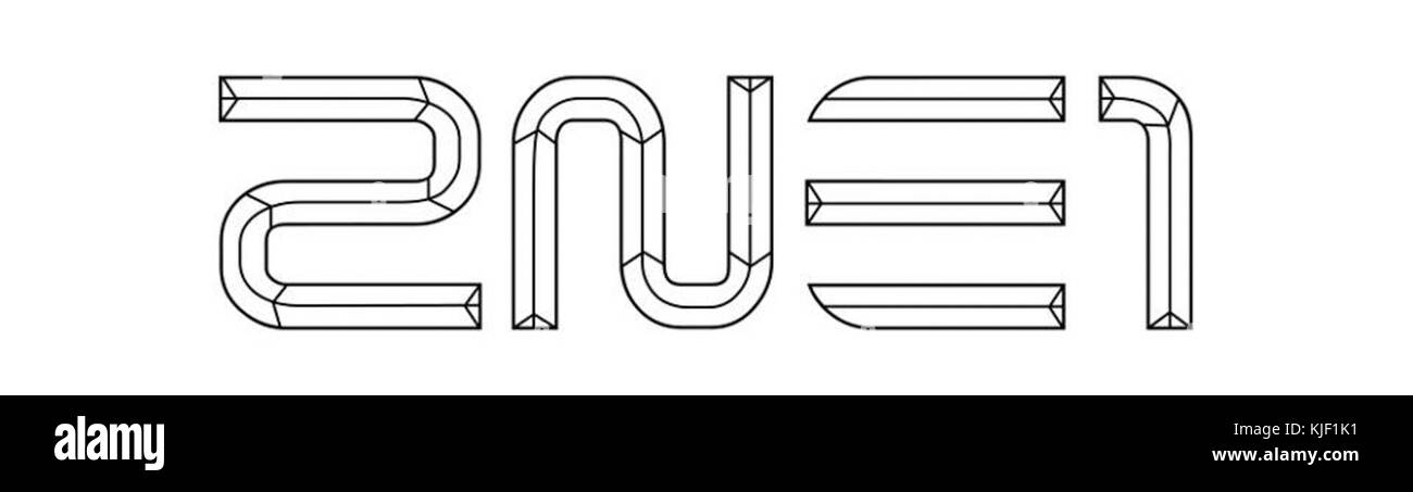 2ne1 Logo Stock Photo Alamy