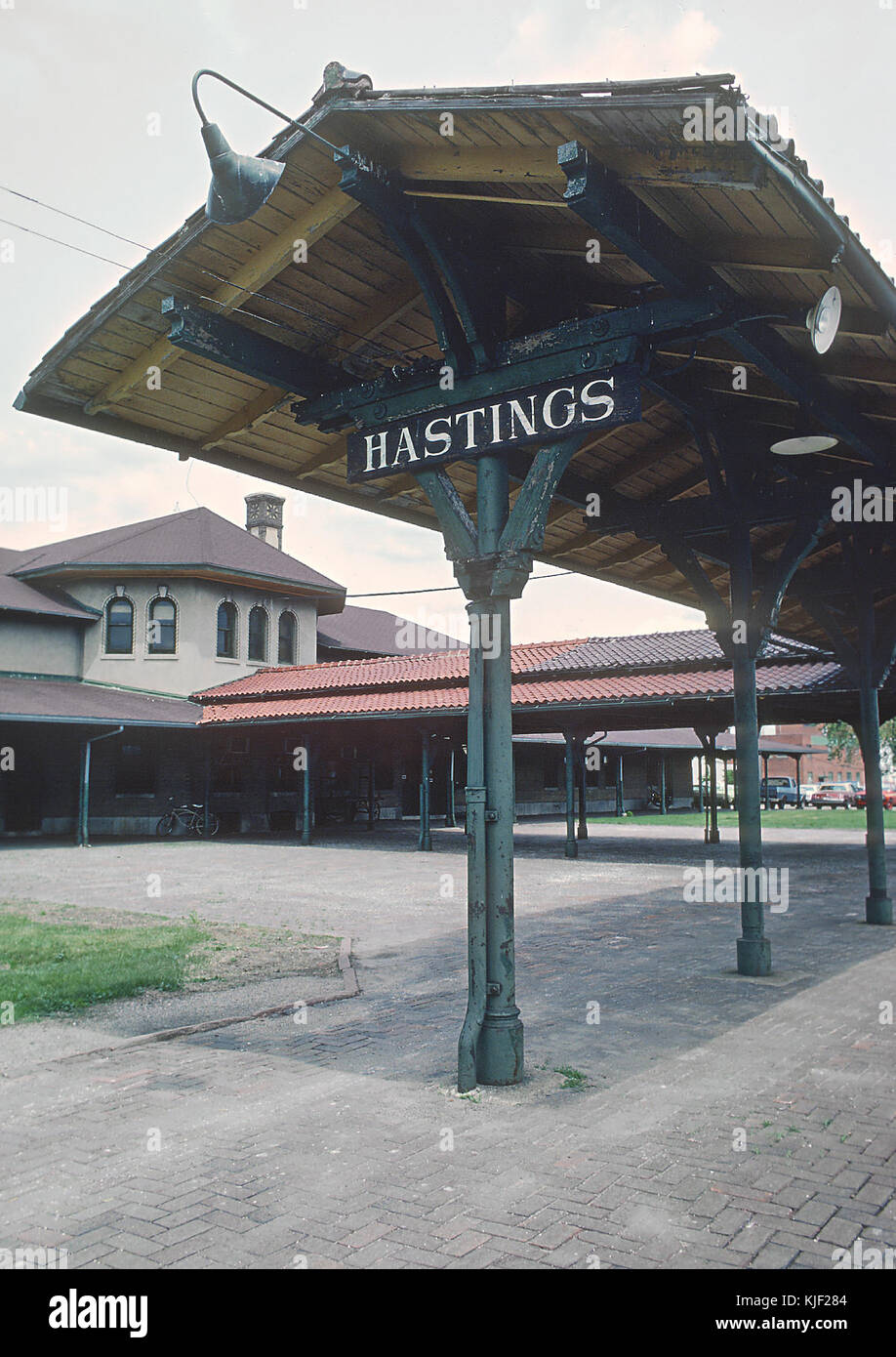 Amtrak's (BN's and ex CB&Q's) Hastings, Nebraska Depot 4 Photos