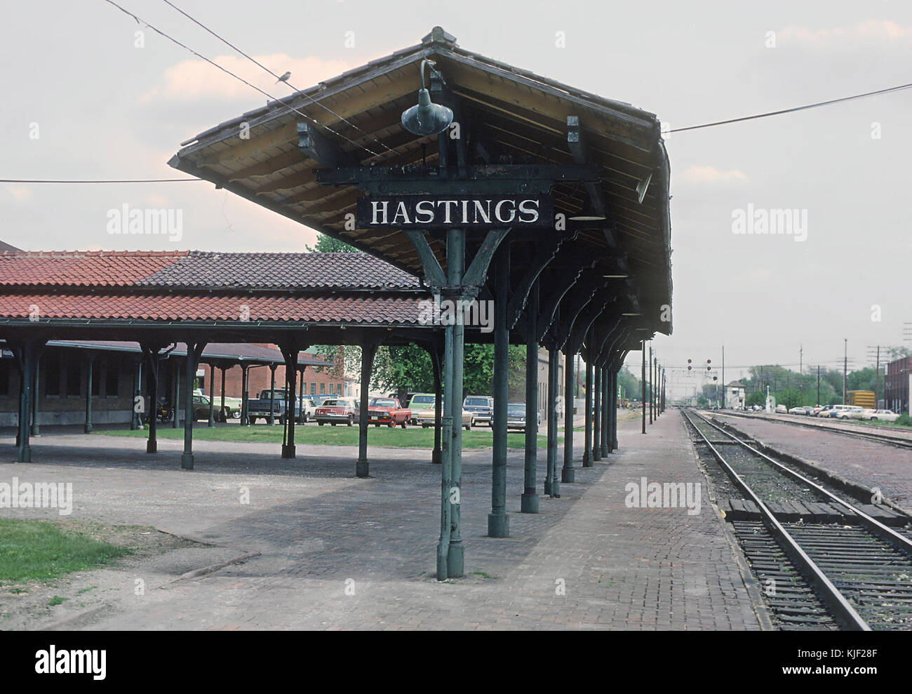 Amtrak's (BN's and ex CB&Q's) Hastings, Nebraska Depot 4 Photos