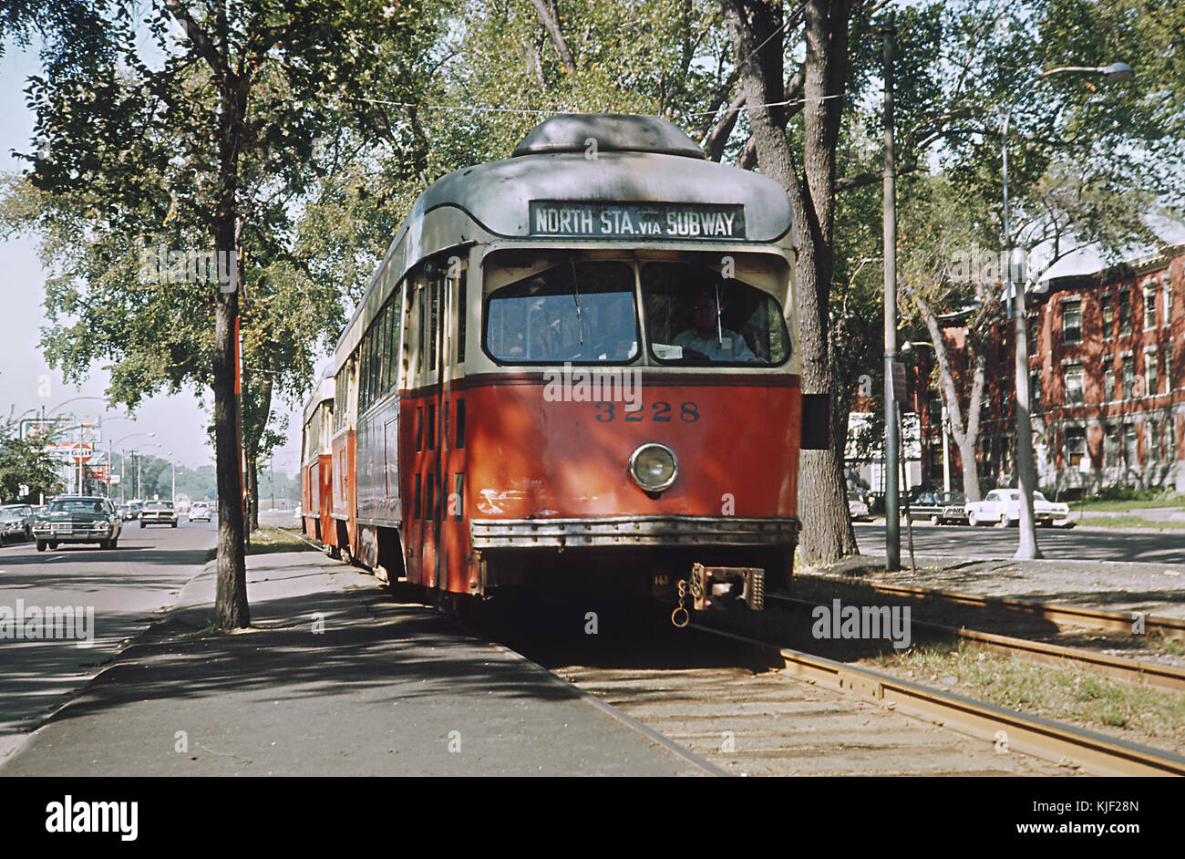 Strathmore Road Rotorua MBTA 3228 at Strathmore Road, September 1965 Stock Photo - Alamy