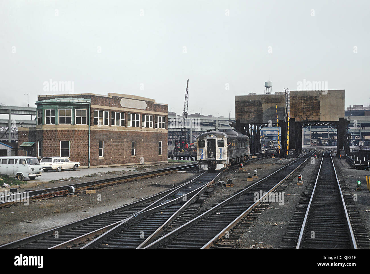 B&M RDC at Tower A, April 1969 Stock Photo - Alamy