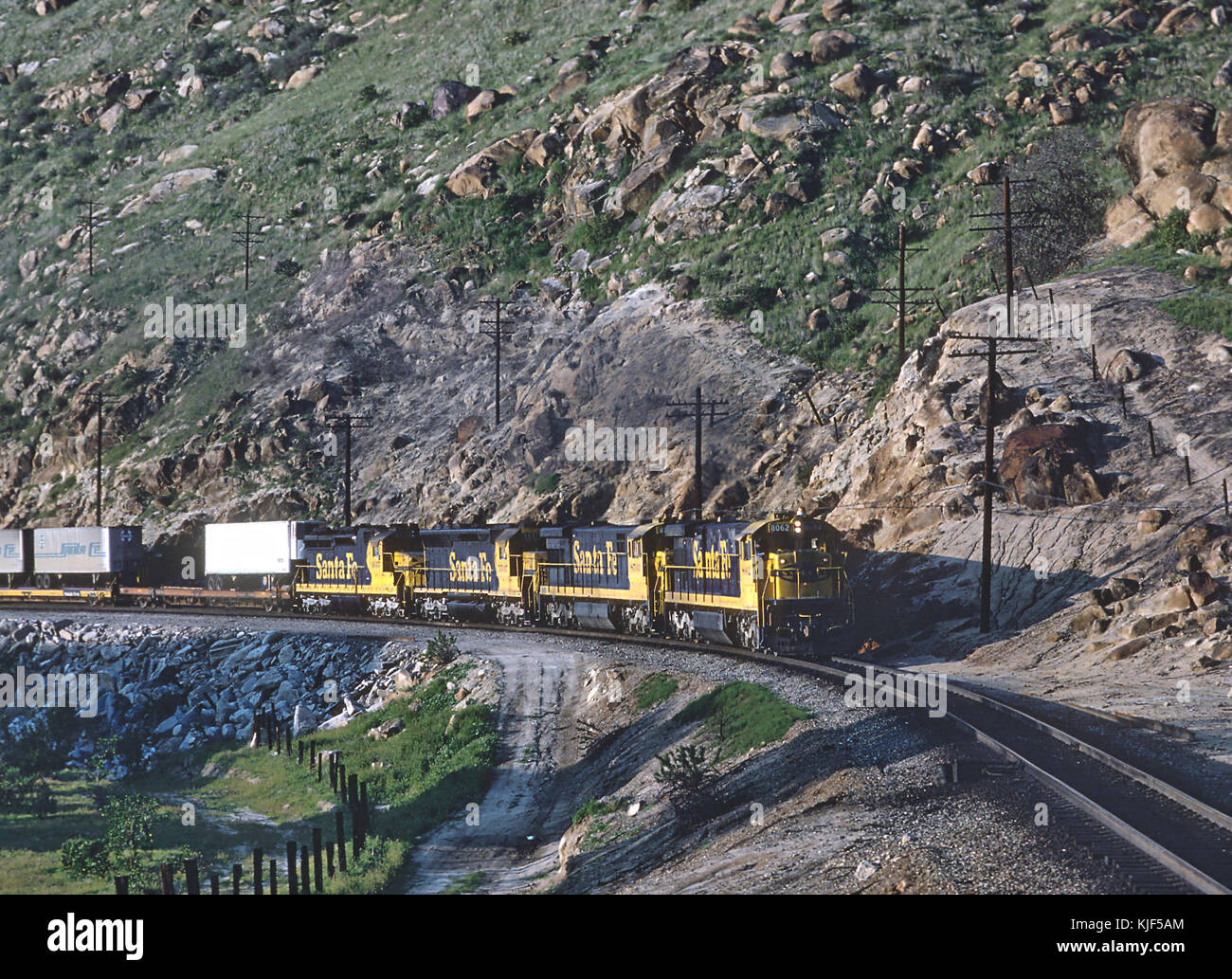 ATSF 8062 March 1980 (28392546402 Stock Photo - Alamy