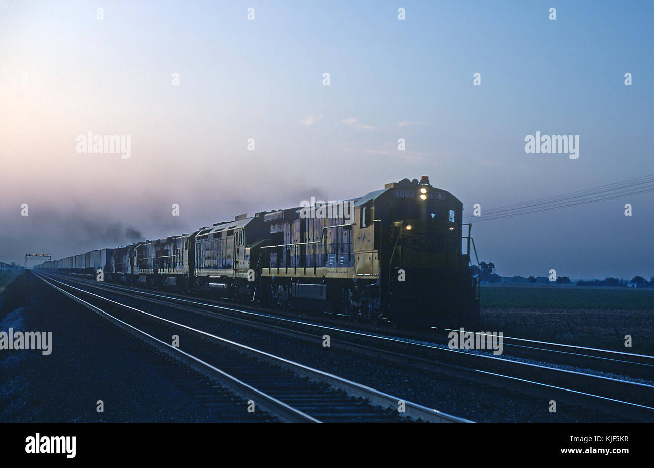 ATSF 8082 in Emporia, KS in August 1983 (31309656615 Stock Photo - Alamy
