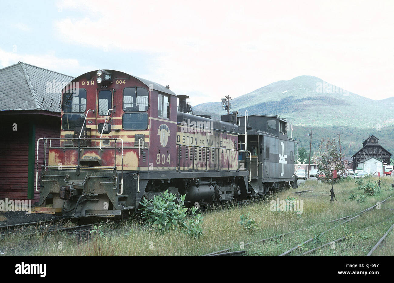 Boston and maine railroad locomotive hi-res stock photography and ...