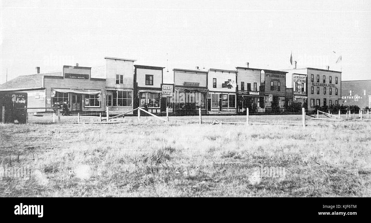 Didsbury, Alberta (circa 1905 Stock Photo Alamy