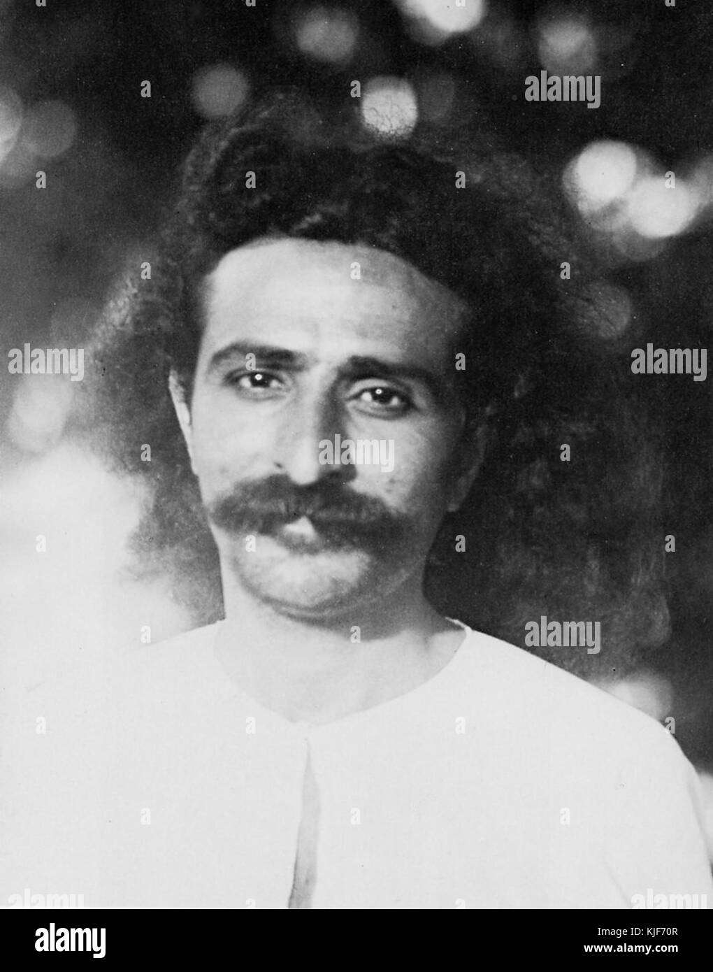 An LP recording from 1928 titled 'Toka Meher Baba', featuring recordings by Gulab M. Shah, capturing a historical moment in Indian music. Stock Photo