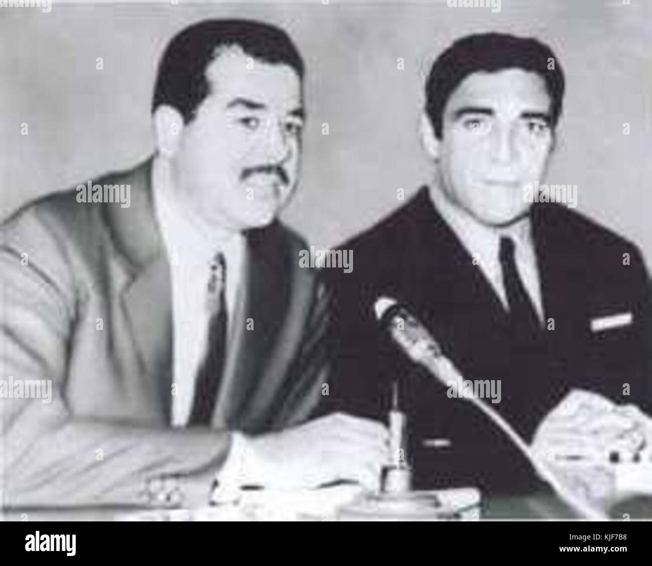 Al Kassie with Saddam Stock Photo - Alamy