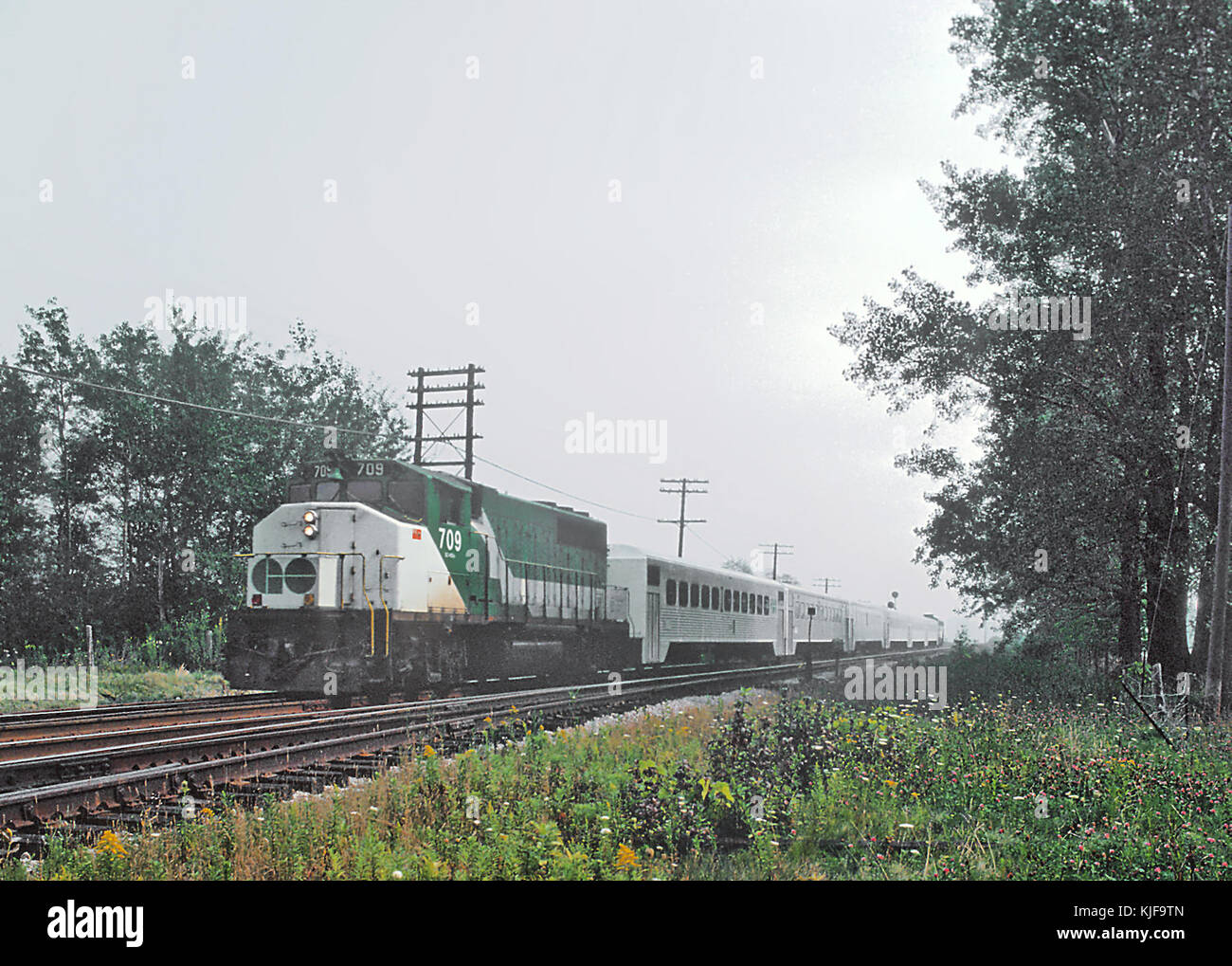 Canada train service hi-res stock photography and images - Alamy