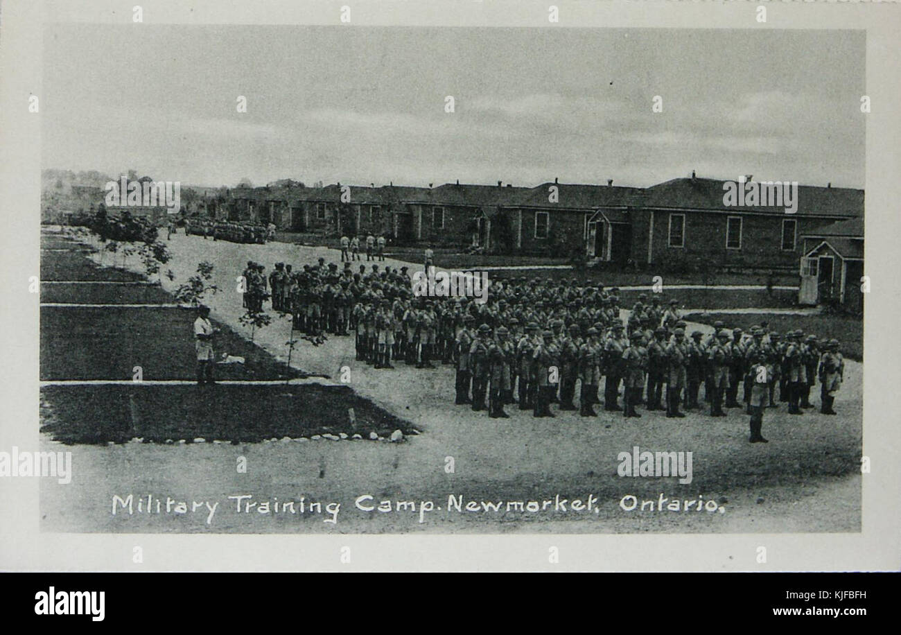 Newmarket military training camp, WWII Stock Photo Alamy