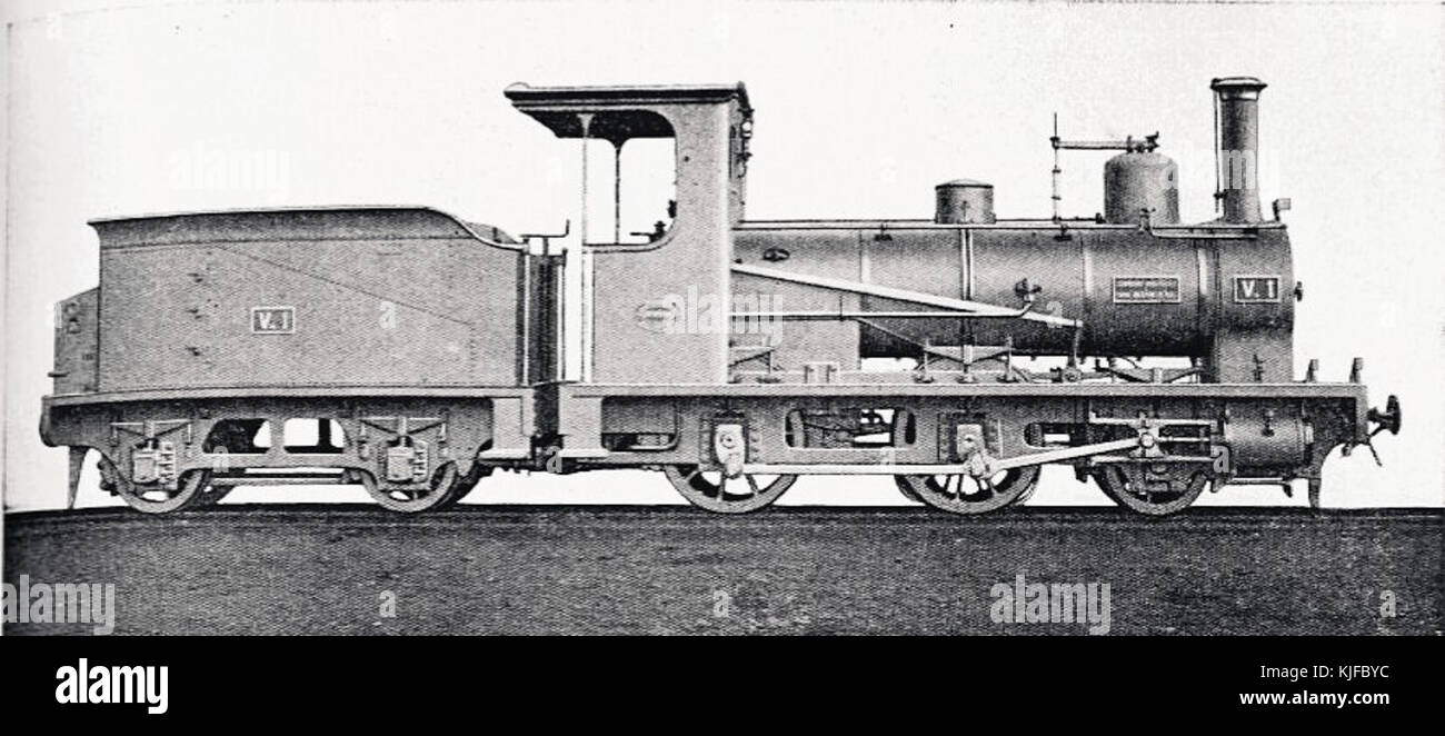 Egyptian Light Railways Port Said Railway Company 2 4 0 steam