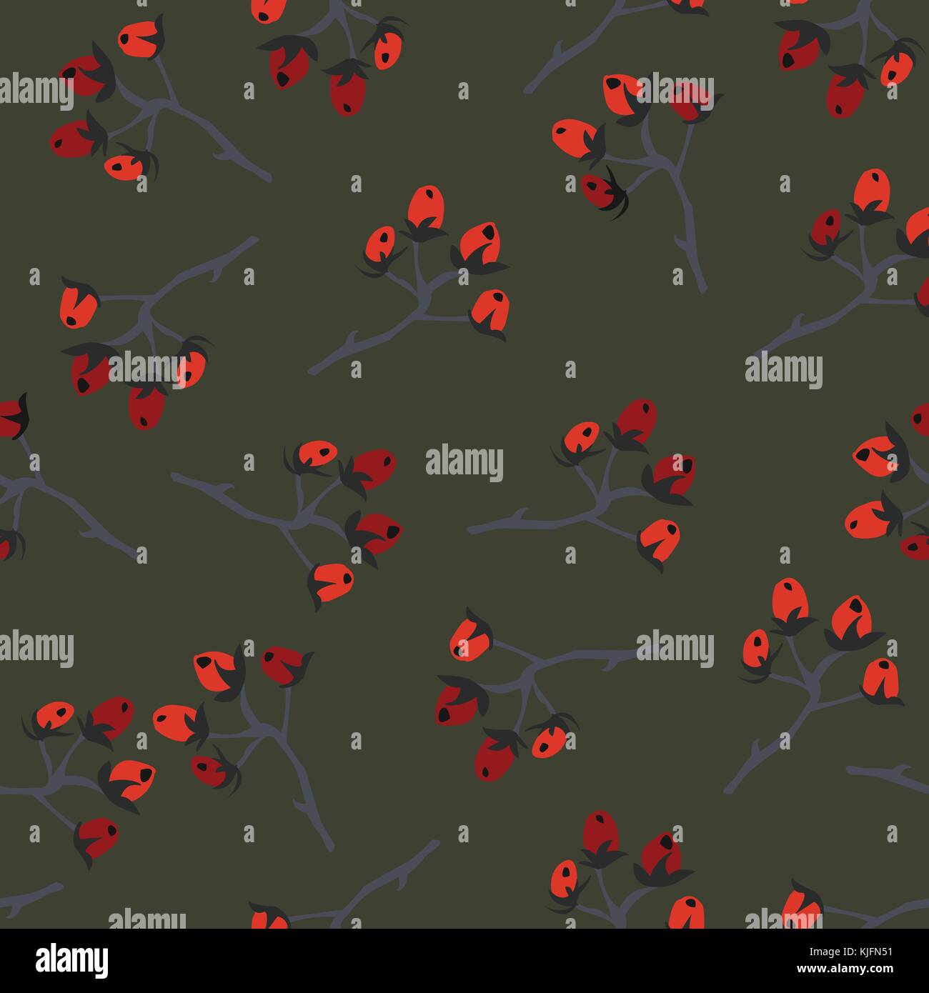 Cute Seamless Pattern with hand drawn elements. Vector illustration ...