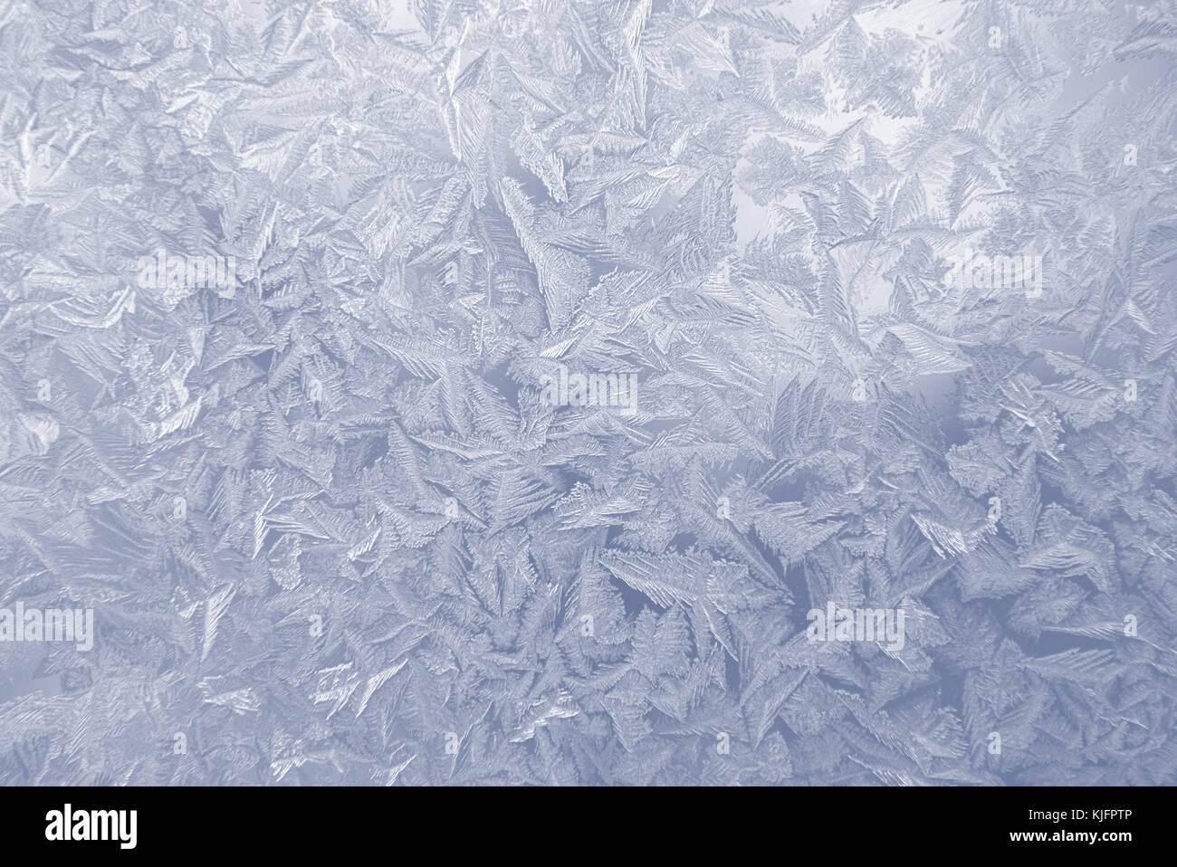 Beautiful frosty pattern on winter window Stock Photo - Alamy