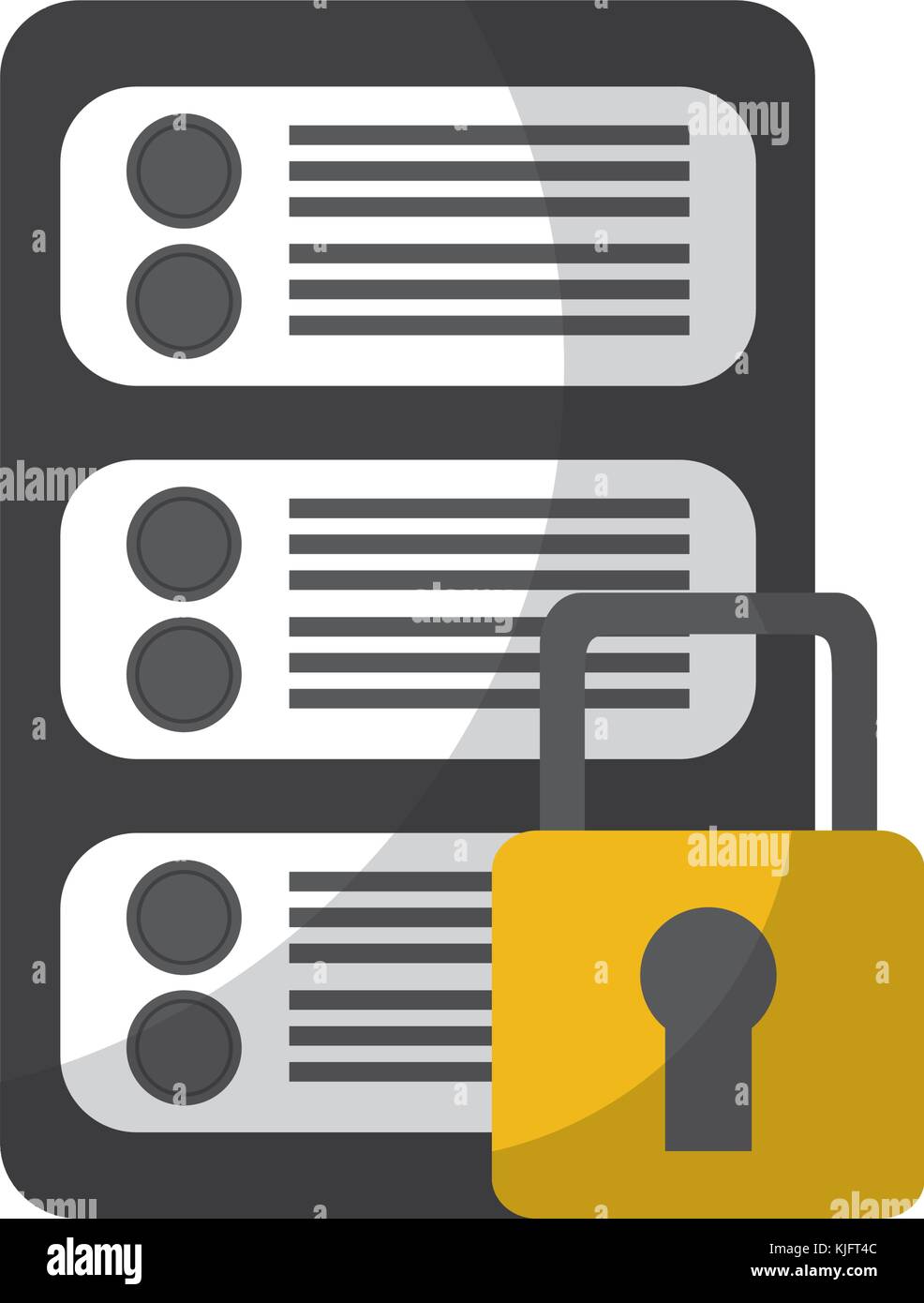 security protection data center network digital Stock Vector Image ...