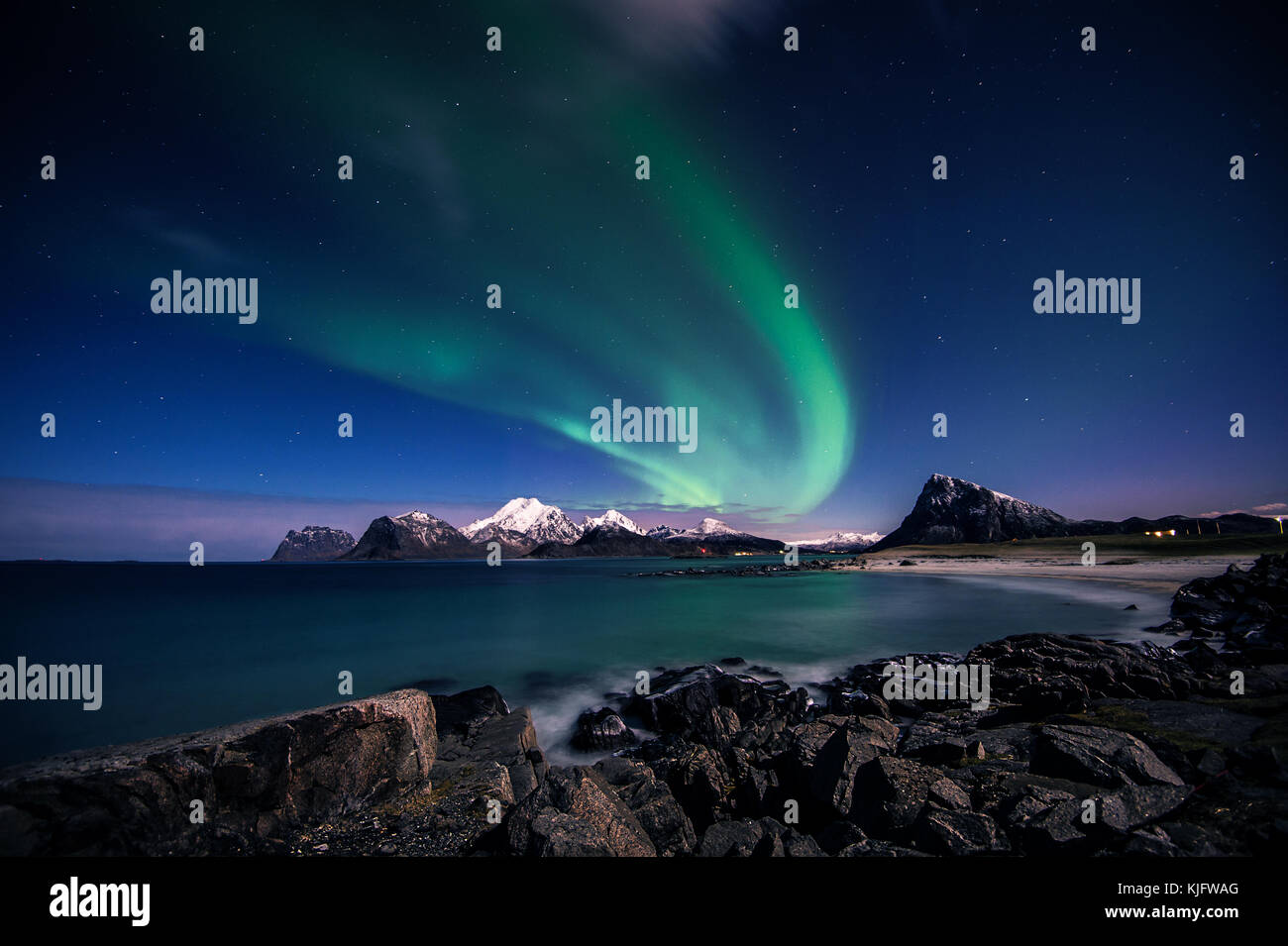 When the northern lights Aurora Borealis are strong and bright, get