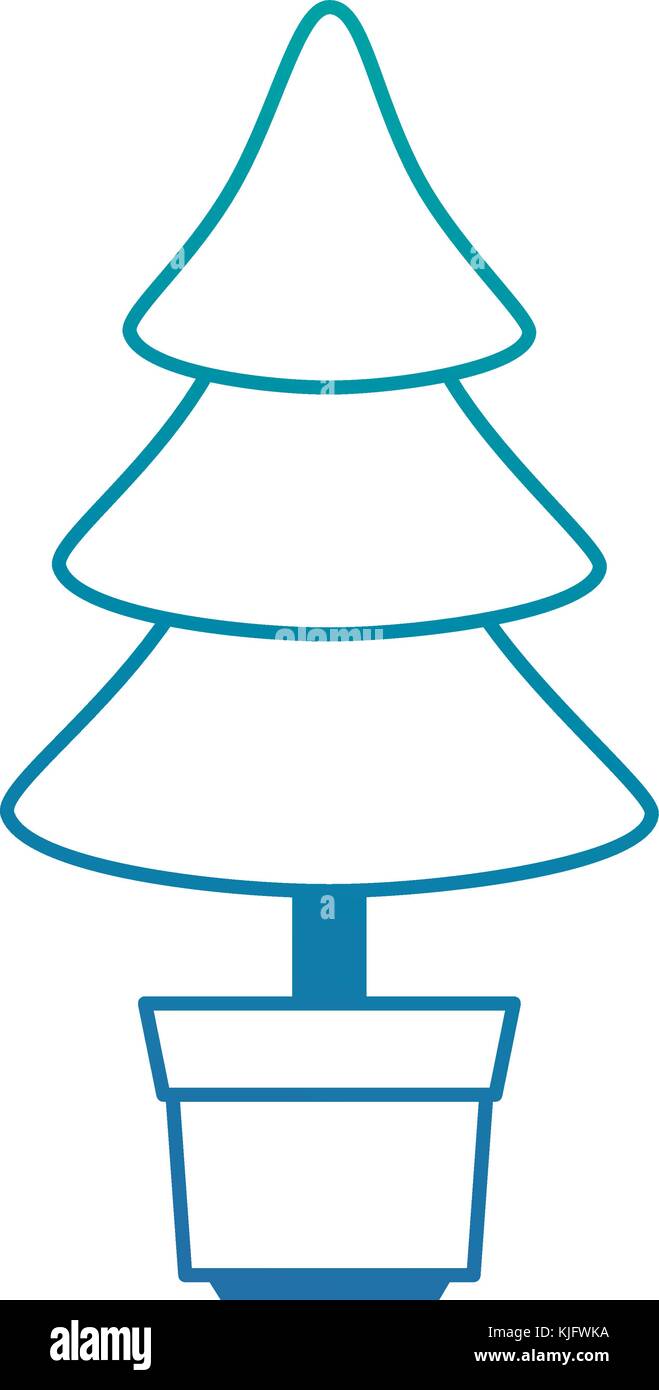 pine tree isolated icon vector illustration design Stock Vector Image ...