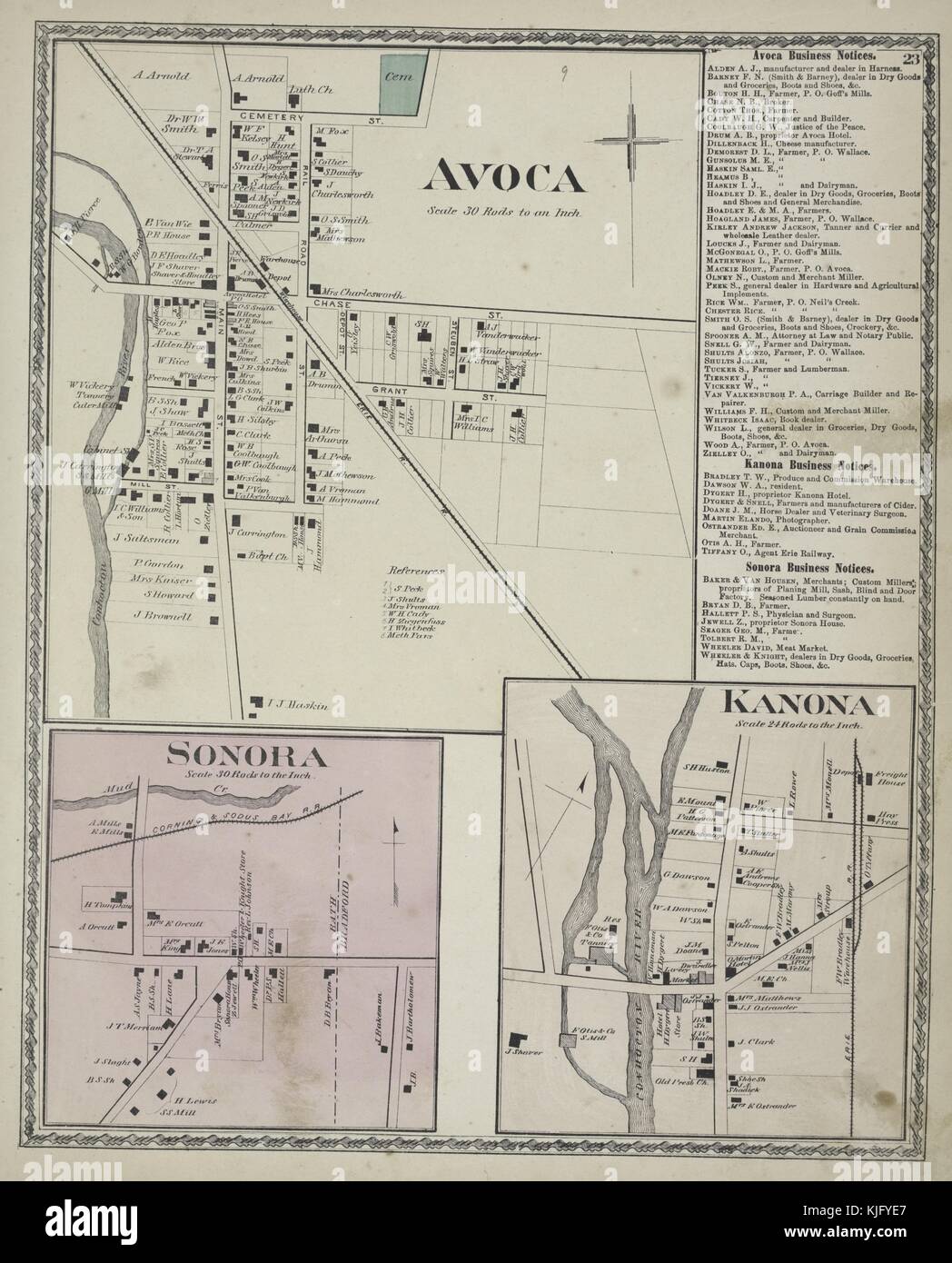 Kanona business notices hires stock photography and images Alamy