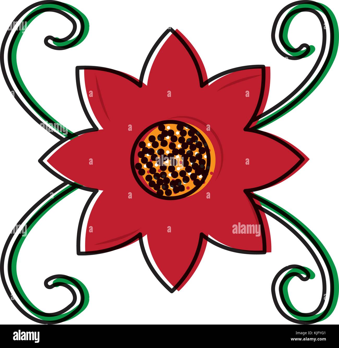 flower icon image Stock Vector Image & Art - Alamy