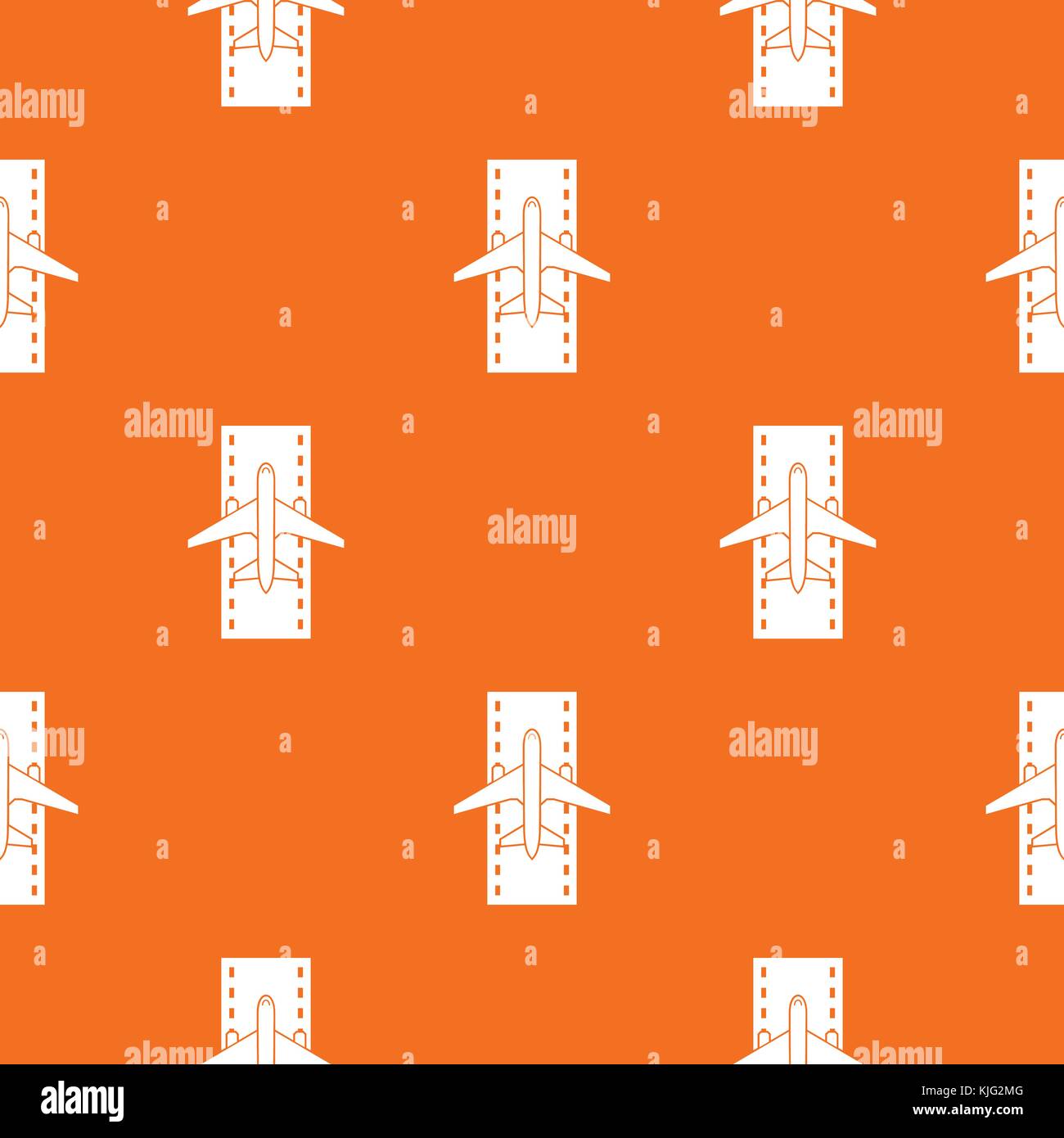 Airplane on the runway pattern seamless Stock Vector Image & Art - Alamy