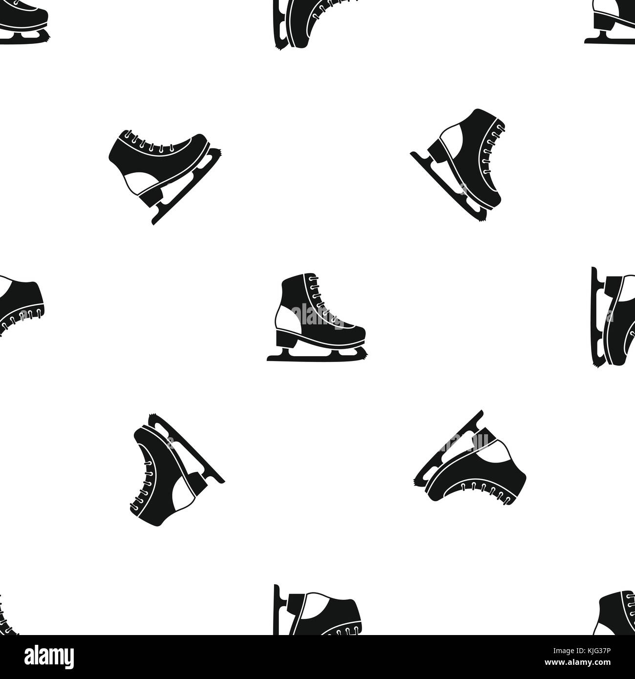 Freestyle Patterns Ice Rink Ice skate pattern seamless black Stock Vector Image & Art - Alamy