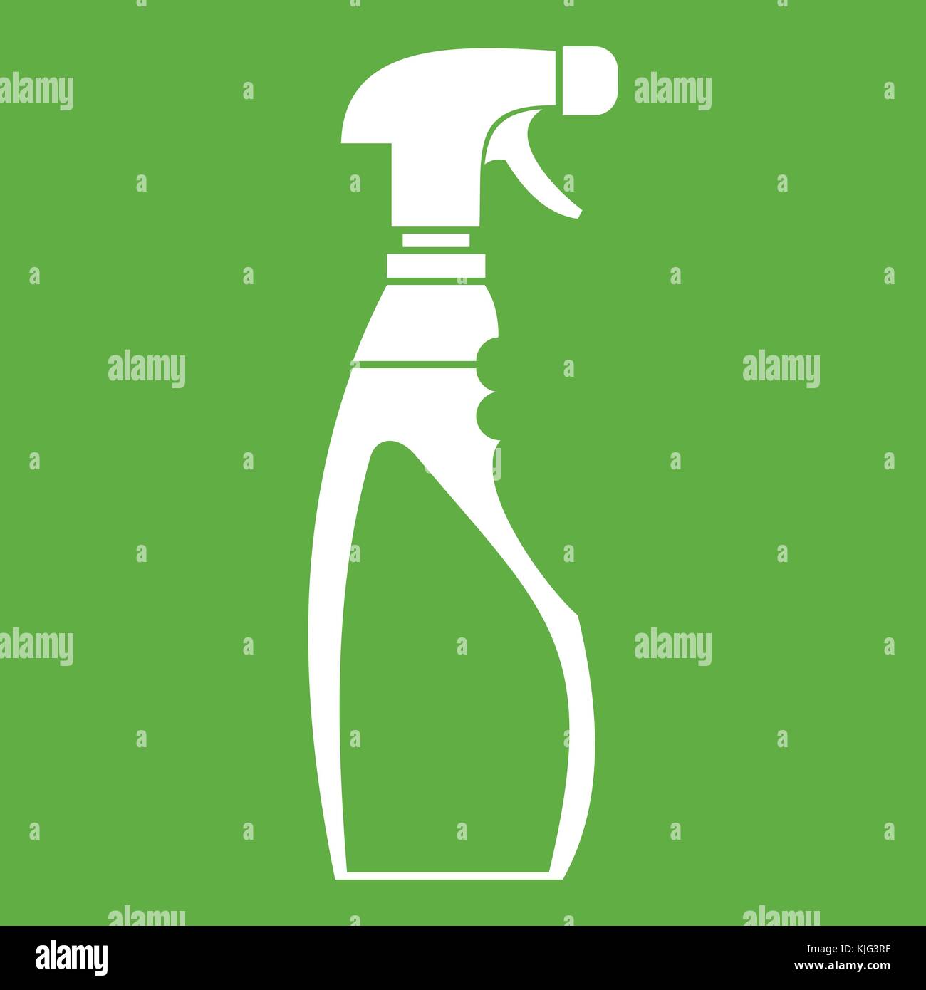 Sprayer bottle icon green Stock Vector Image & Art - Alamy