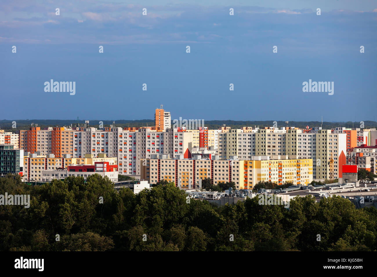 Slovakia, Bratislava, apartment towers Stock Photo Alamy