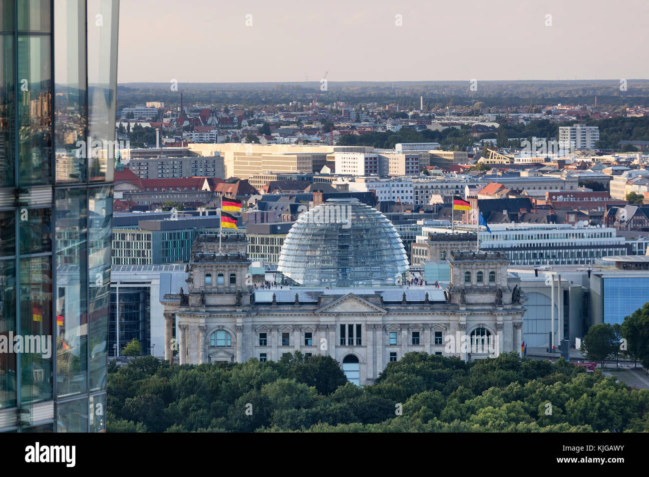 Germany, Berlin, view to Reichstag seen from above Stock Photo - Alamy