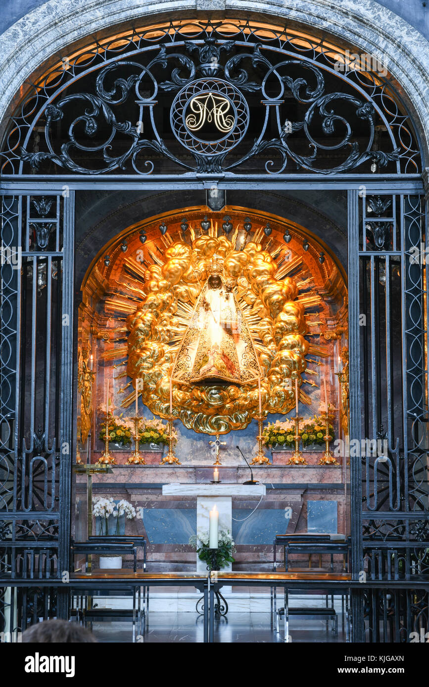 Black madonna in einsiedeln monastery hi-res stock photography and