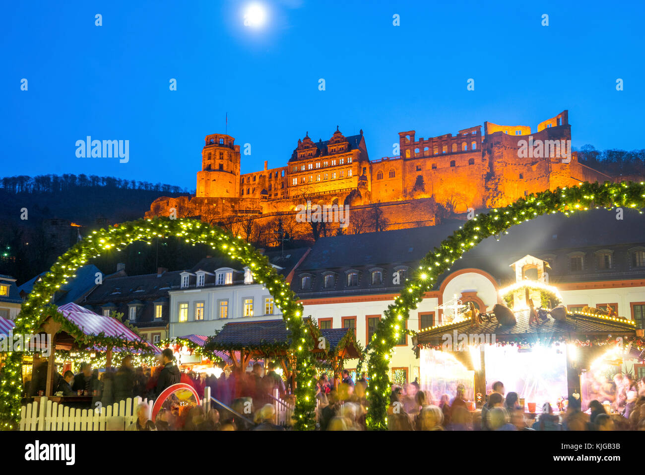 Germany heidelberg christmas market hires stock photography and images