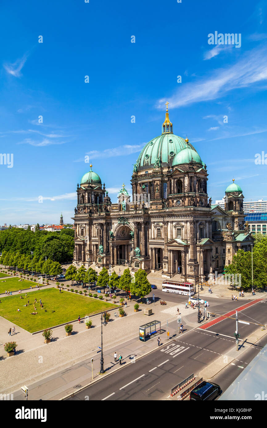 Germany, Berlin, view to Berlin Cathedral from above Stock Photo - Alamy