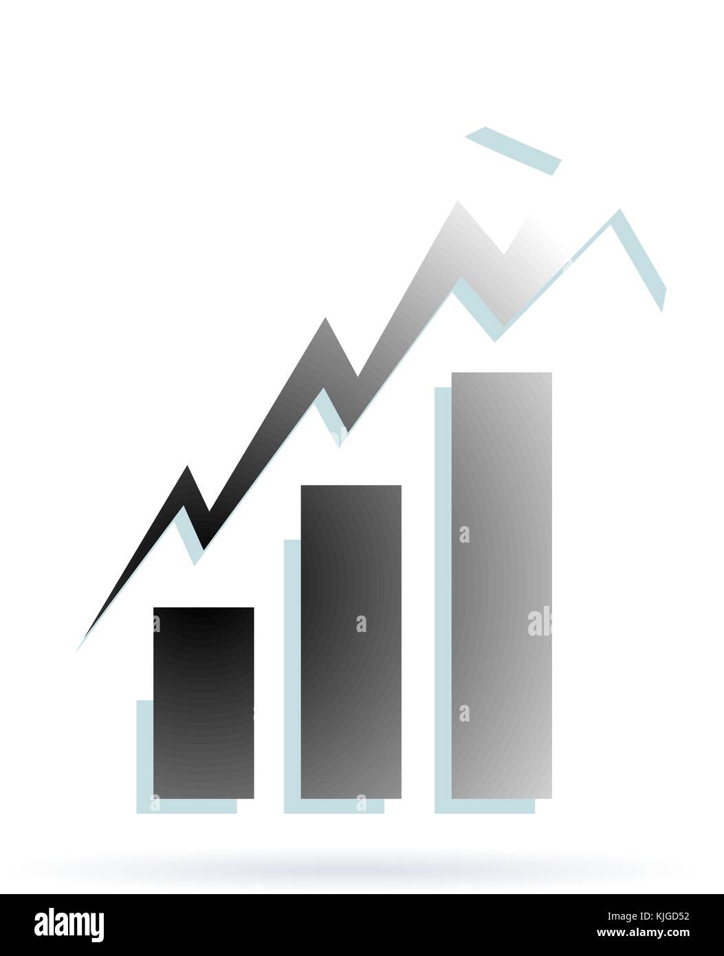 Growth on a dioragram icon Stock Vector Image & Art - Alamy