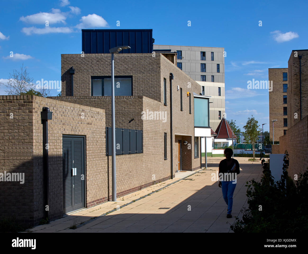 General exterior view. Walthamstow Stadium Housing development