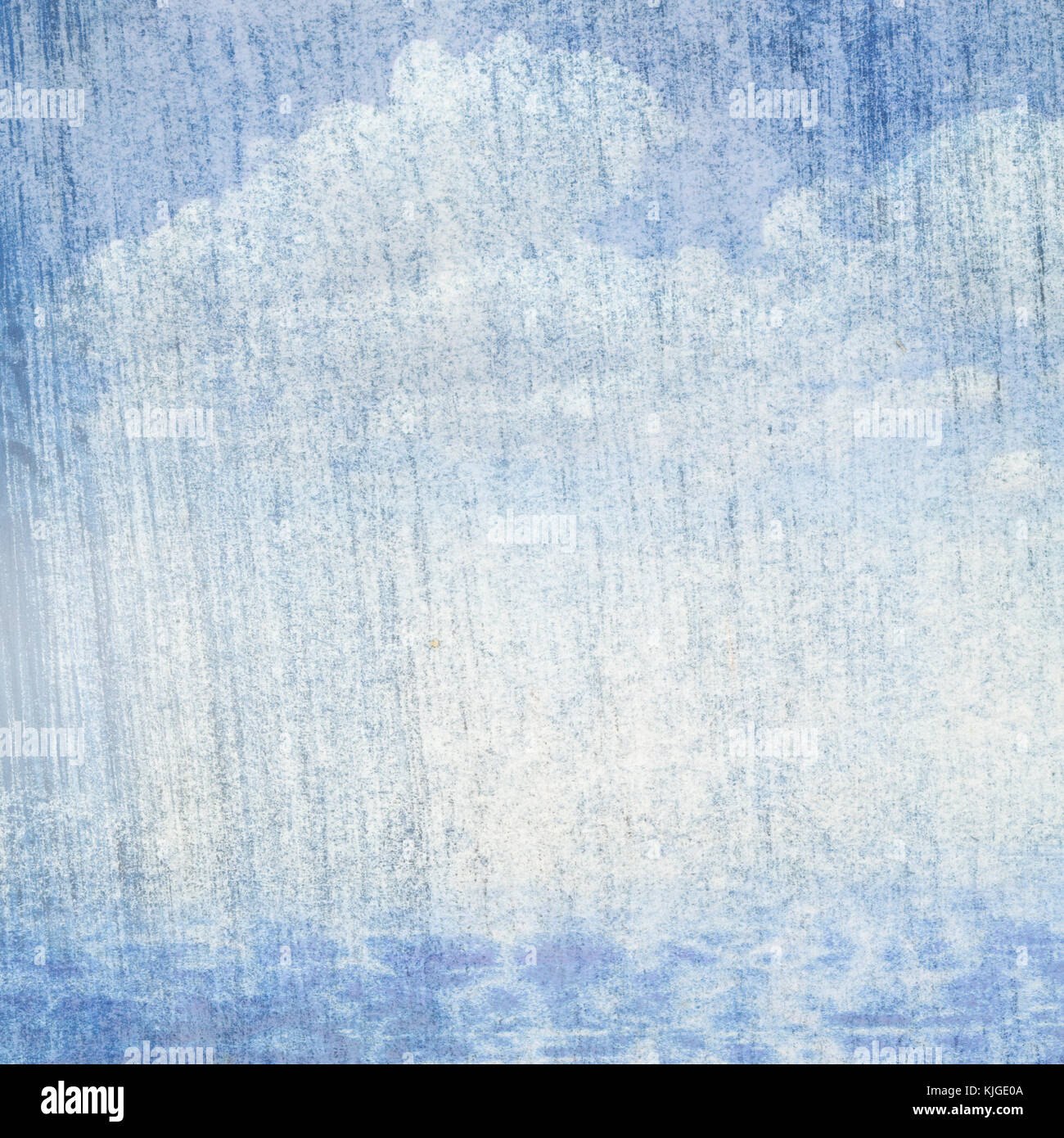 Abstract acrylic hand drawn background with blue stripes Stock Photo ...