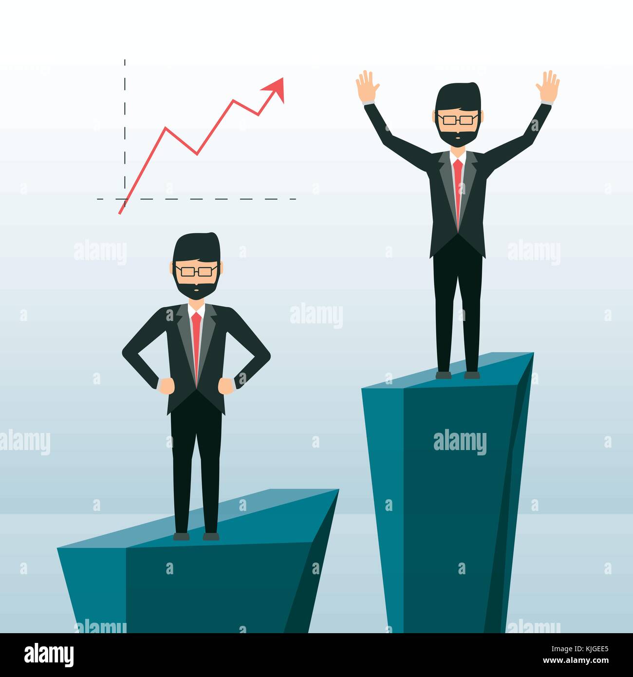 cartoon businessman design concept Stock Vector Image & Art - Alamy