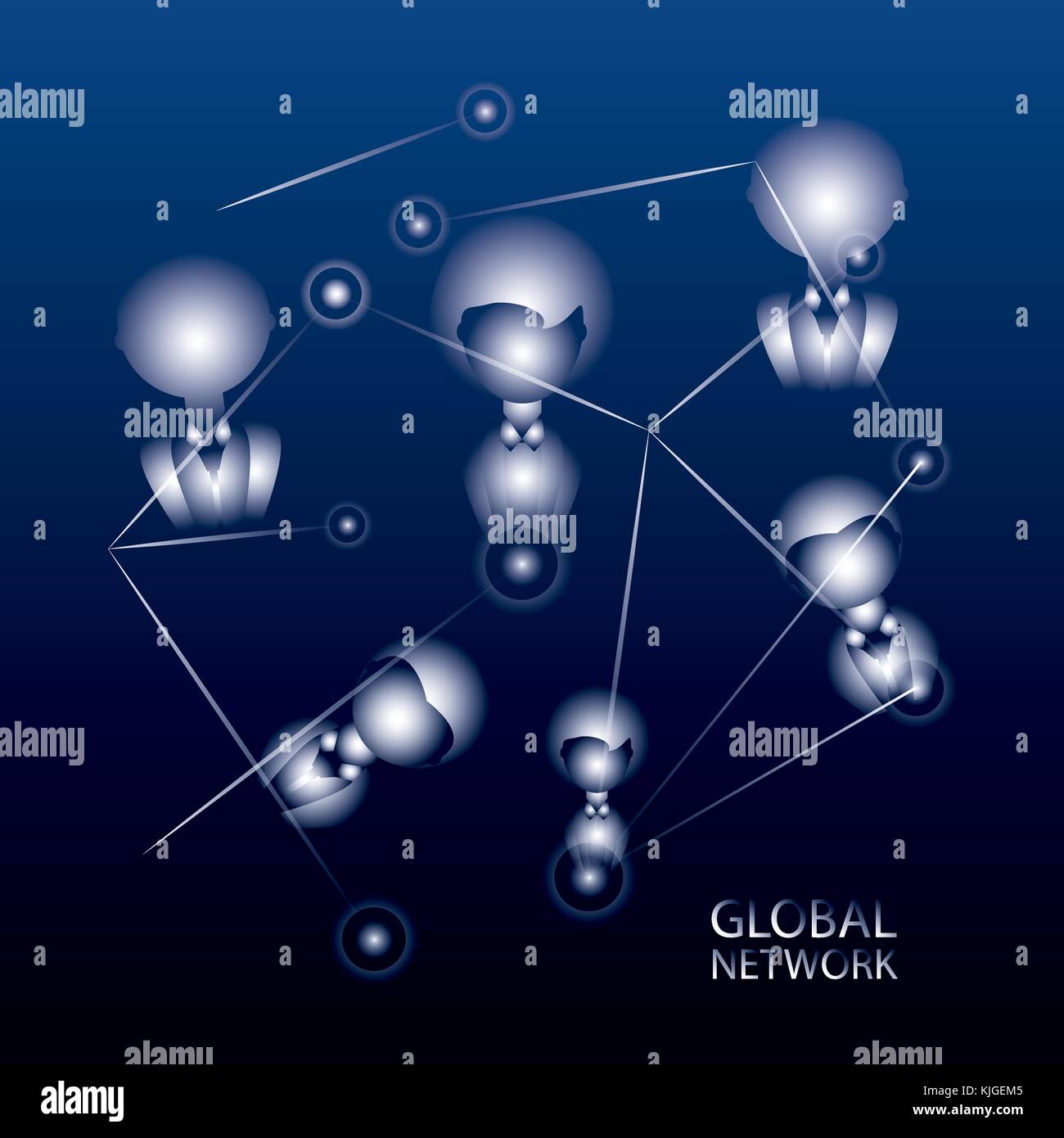 global network design concept Stock Vector Image & Art - Alamy