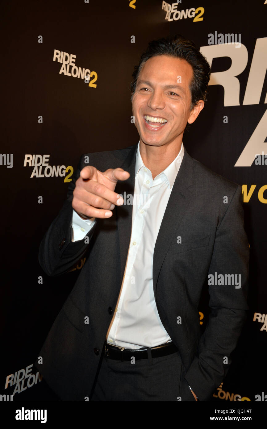 MIAMI BEACH, FL JANUARY 06 Benjamin Bratt attends World Premiere Of
