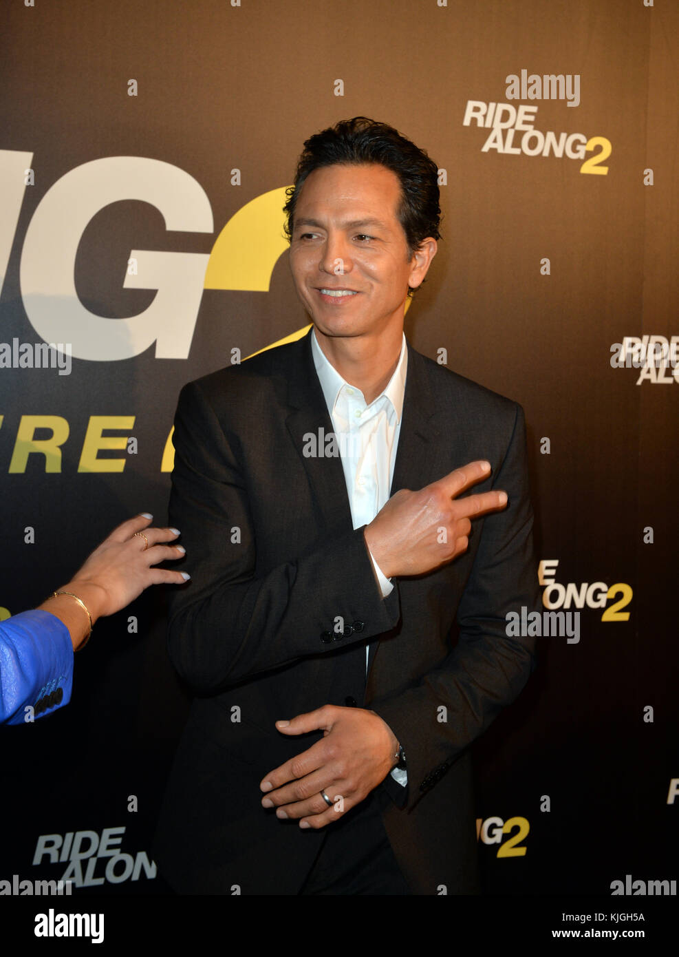 MIAMI BEACH, FL JANUARY 06 Benjamin Bratt attends World Premiere Of