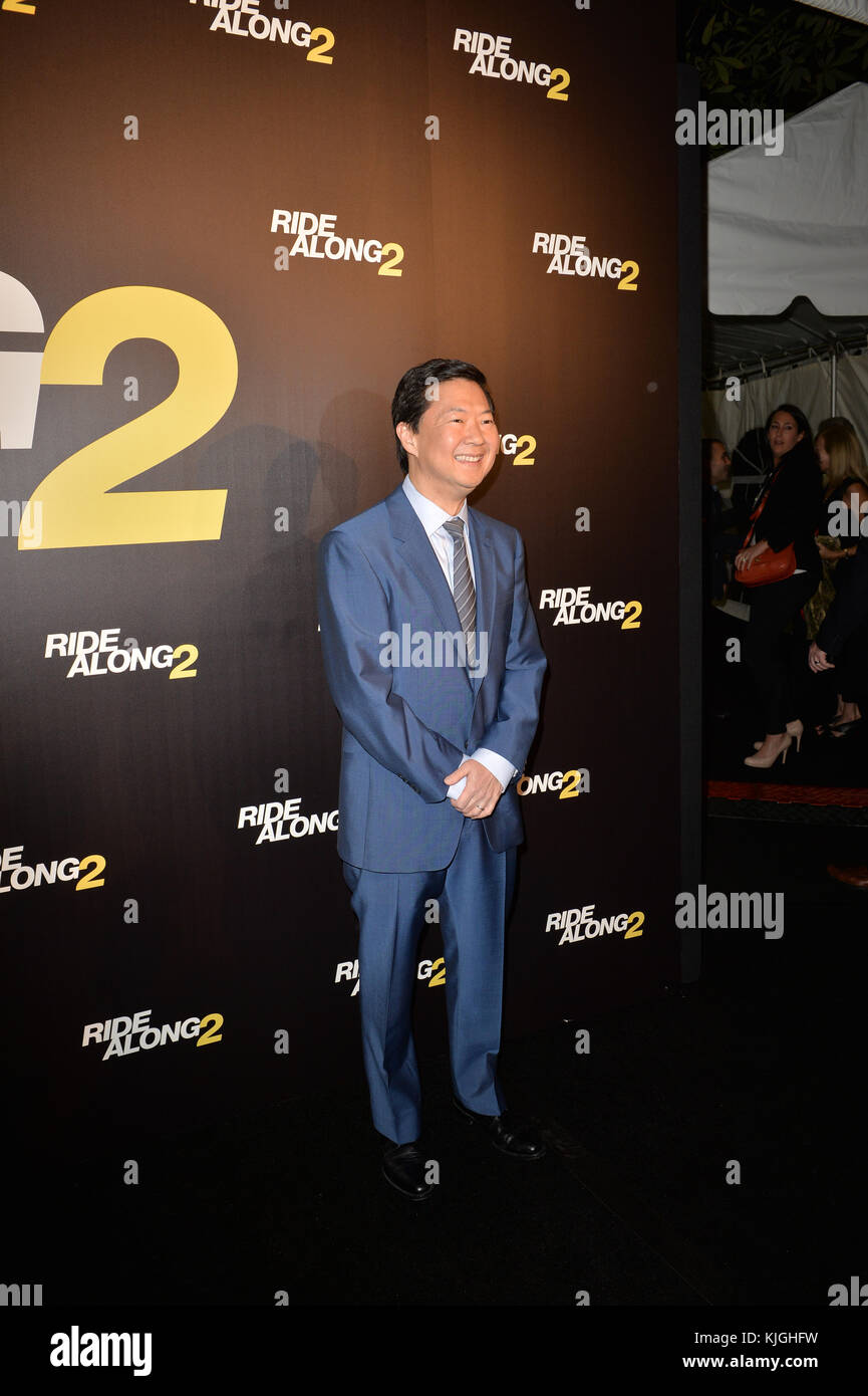 MIAMI BEACH, FL JANUARY 06 Ken Jeong attends World Premiere Of 'Ride